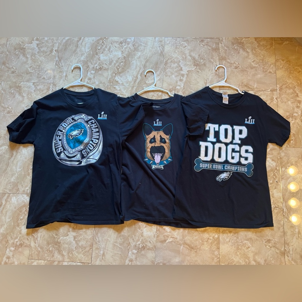 Philadelphia Eagles Memorabilia T-shirts Men’s  M
